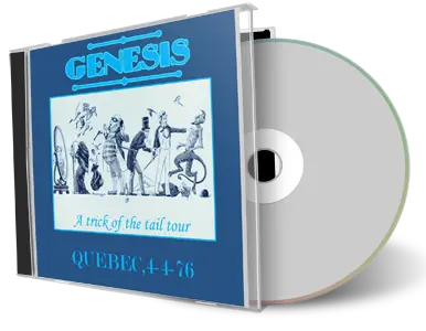 Artwork Cover of Genesis 1976-04-04 CD Quebec Audience