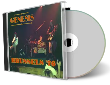 Artwork Cover of Genesis 1976-06-22 CD Brussels Audience