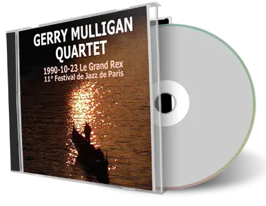 Artwork Cover of Gerry Mulligan Quartet 1990-10-23 CD Paris Soundboard