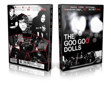 Artwork Cover of Goo Goo Dolls 2006-01-05 DVD Breckenridge Proshot