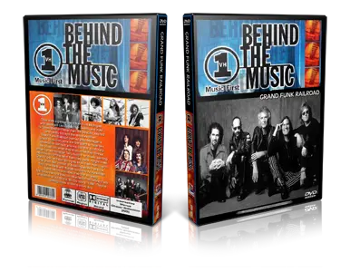 Artwork Cover of Grand Funk Railroad Compilation DVD Behind The Music 1999 Proshot