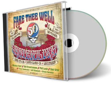 Artwork Cover of Grateful Dead 2015-06-27 CD Santa Clara Fare Thee Well Audience