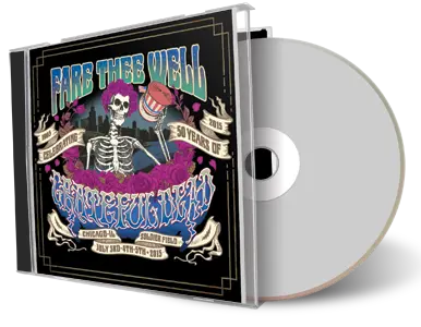 Artwork Cover of Grateful Dead 2015-07-04 CD Chicago Fare Thee Well Audience