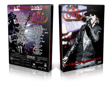 Artwork Cover of Guns N Roses 2012-02-19 DVD Chicago Proshot