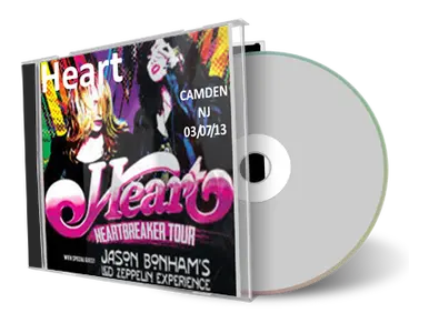 Artwork Cover of Heart 2013-07-03 CD Camden Audience