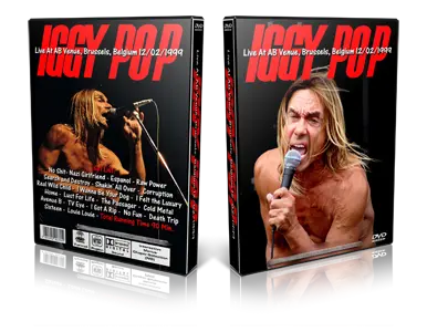 Artwork Cover of Iggy Pop 1999-12-02 DVD Brussels Proshot