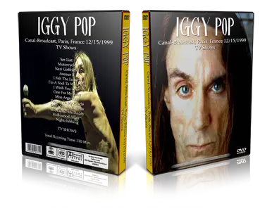 Artwork Cover of Iggy Pop 1999-12-15 DVD Paris Proshot