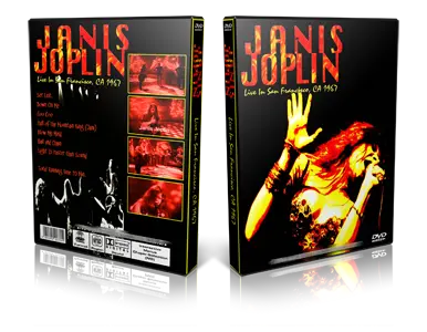 Artwork Cover of Janis Joplin Compilation DVD San Francisco 1967 Proshot