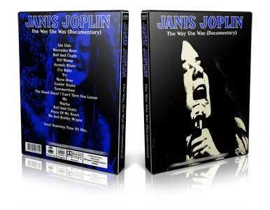 Artwork Cover of Janis Joplin Compilation DVD The Way She Was Proshot