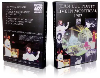 Artwork Cover of Jean Luc Ponty Compilation DVD Montreal Jazz Festival 1982 Audience