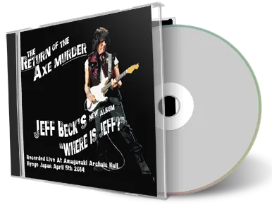 Artwork Cover of Jeff Beck 2014-04-05 CD Hyogo Audience
