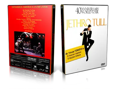 Artwork Cover of Jethro Tull 2008-06-06 DVD Istanbul Proshot