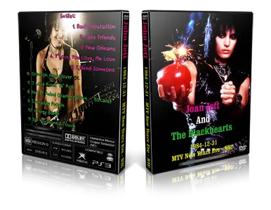 Artwork Cover of Joan Jett 1984-12-31 DVD New York City Proshot