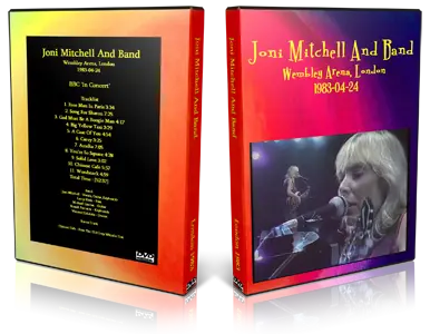 Artwork Cover of Joni Mitchell 1983-04-24 DVD London Proshot