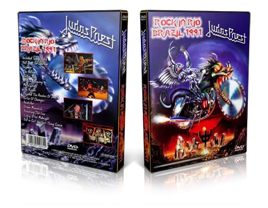 Artwork Cover of Judas Priest Compilation DVD Rock In Rio II Brazil 1991 Proshot