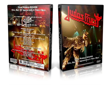 Artwork Cover of Judas Priest Compilation DVD Visual Metalogy 1978-1991 Proshot