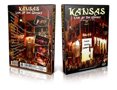 Artwork Cover of Kansas Compilation DVD The Whiskey 1992 Proshot
