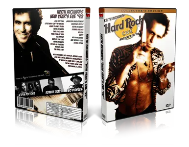 Artwork Cover of Keith Richards 1992-12-31 DVD New York City Proshot