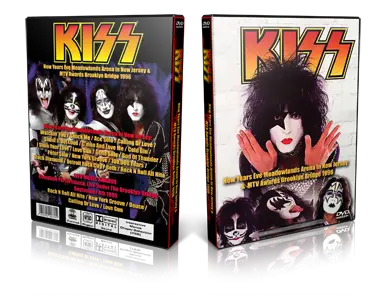 Artwork Cover of KISS Compilation DVD New Years Evo New Jersey Proshot