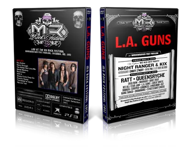 Artwork Cover of LA Guns Compilation DVD Columbia 2012 Proshot