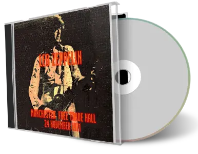 Artwork Cover of Led Zeppelin 1971-11-24 CD Manchester Audience