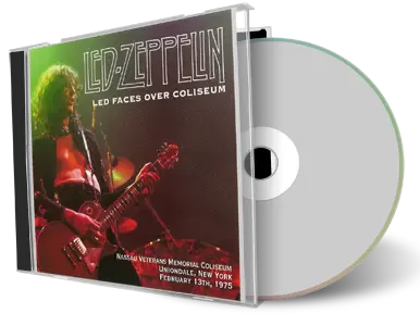 Artwork Cover of Led Zeppelin 1975-02-13 CD New York Soundboard