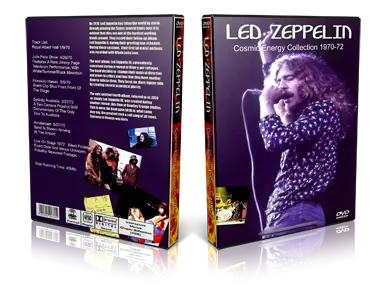 Artwork Cover of Led Zeppelin Compilation DVD Cosmic Energy Collection Proshot