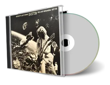 Artwork Cover of Led Zeppelin Compilation CD Last Rehearsal September 1980 Soundboard