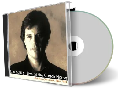 Artwork Cover of Leo Kottke 1986-05-23 CD San Juan Capistrano Soundboard