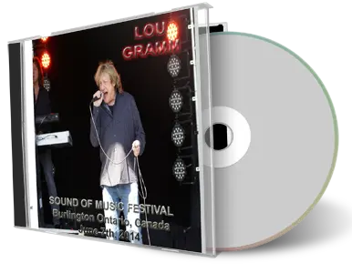 Artwork Cover of Lou Gramm 2014-06-07 CD Burlington Audience