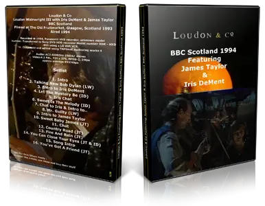 Artwork Cover of Loudon Wainwright III Compilation DVD Glasgow 1994 Proshot