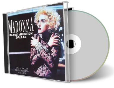 Artwork Cover of Madonna 1990-05-07 CD Dallas Soundboard