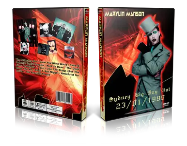 Artwork Cover of Marilyn Manson Compilation DVD Sydney 1999 Proshot