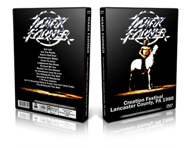 Artwork Cover of Mark Farner Compilation DVD Creation Festival 1988 Proshot