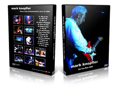 Artwork Cover of Mark Knopfler 2005-06-13 DVD Rome Proshot
