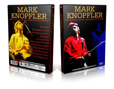 Artwork Cover of Mark Knopfler 2007-09-10 DVD Berlin Proshot