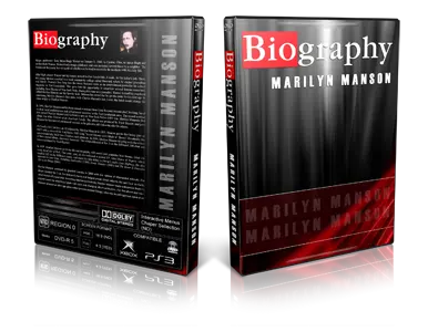 Artwork Cover of Marylin Manson Compilation DVD Biography From Biography Channel Proshot