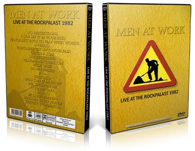 Artwork Cover of Men At Work Compilation DVD Rockpalast 1982 Proshot