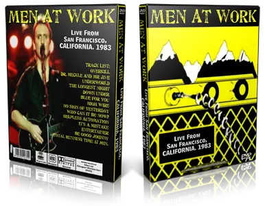 Artwork Cover of Men At Work Compilation DVD San Francisco 1983 Proshot