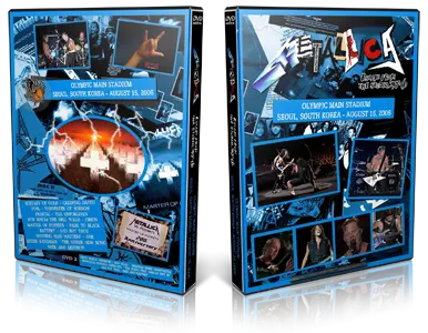 Artwork Cover of Metallica Compilation DVD South Korea 2006 Proshot