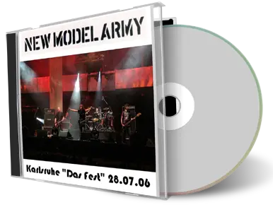 Artwork Cover of New Model Army 2006-07-28 CD Karlsruhe Audience