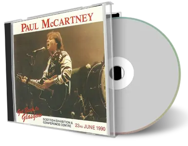 Artwork Cover of Paul McCartney 1990-06-23 CD Glasgow Audience