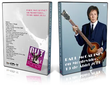 Artwork Cover of Paul McCartney Compilation DVD Uruguay 2014 Audience