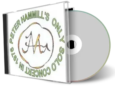 Artwork Cover of Peter Hammill 1976-03-23 CD Oxford Audience