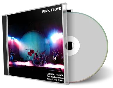 Artwork Cover of Pink Floyd 1974-06-22 CD Colmar Audience