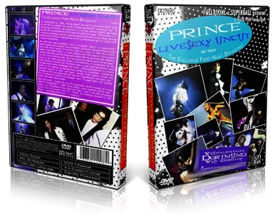 Artwork Cover of Prince 1988-04-09 DVD Dortmund Proshot
