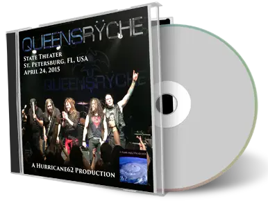 Artwork Cover of Queensryche 2015-04-24 CD St Petersburg Audience