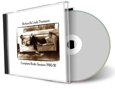 Artwork Cover of Richard and Linda Thompson Compilation CD 1980-1981 Soundboard