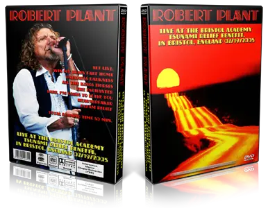 Artwork Cover of Robert Plant 2005-02-19 DVD Bristol Proshot