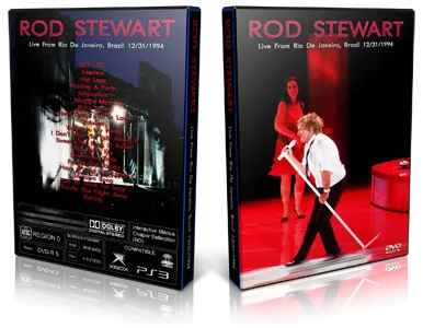 Artwork Cover of Rod Stewart 1994-12-31 DVD Rio De Janeiro Proshot
